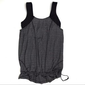 Lululemon Drawstring Bottom Top + Built-in Bra EUC